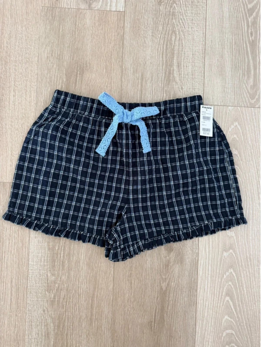 Full Tilt Plaid Womens Boxer Shorts
